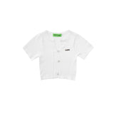 Women Sweater Short Sleeve Knitwear T-shirt Slim-Fit Crop-Top