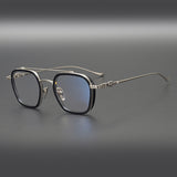 CHH Chrome Hearts Glasses Double-bridge Square Eyeglass Frames