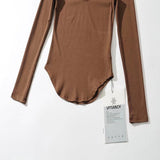 Women T-Shirt Autumn Long Sleeve Lapel V-Shaped Women's T-shirt