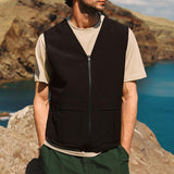 Men Suits Vests Fall Winter Men Casual Jacket