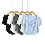 Women T-Shirt Short T-shirt Women's Summer Short Sleeve