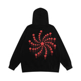 Men Hoodie Five-Pointed Star Foam Thin Hoodie