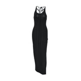 Women Dresses Spring Sexy Backless Sheath Dress