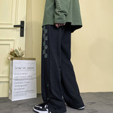 Men Sweatpants Men's Spring and Autumn Loose Drooping Straight Casual