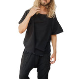Men T Shirt Summer Men's Fashion Casual Loose T-shirt