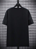 Men Summer Casual Oversized Short Sleeve T-Shirt