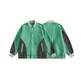 Unisex Jacket Autumn Deerskin Stitching Ethnic Coat