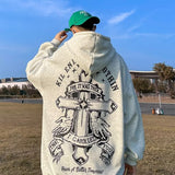 Men Hoodie Sweater Men Autumn and Winter Fashion Brand Loose Hooded Coat