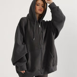 Women Sweatshirt Autumn and Winter Women's Clothing Simple Loose Sweater