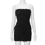 Woman Dresses Women's Winter Sexy Flowers Long Dress