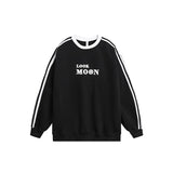 Unisex Hoodie Retro University Style Student Crew Neck Sweater for Men and Women