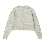 Women Sweater Short Knitted Cardigan for Girls Autumn Casual Sweater