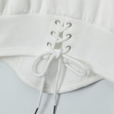 Women Hoodie Embroidered Hooded Sweater Women's Autumn Short Hoodie