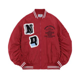 Varsity Jacket Vintage Vintage Coat Special Letter Embroidered