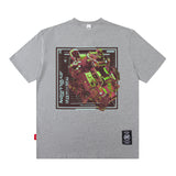 Men T Shirt Personalized Printed Short-Sleeved T-shirt Men and Women Ins Couple Loose Casual