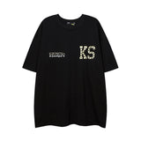 Men T Shirt Vintage Fashion Brand Hip Hop Short Sleeve T-shirt