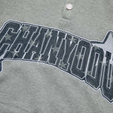 Men Fleece Lined Hoodie Cowboy Patchwork Hoodie Male Letter Five-Pointed Star Hat Loose