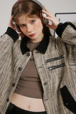 Unisex Jacket Autumn Corduroy Collar Coat Women's Clothing