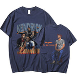 Kendrick Lamar T Shirts Kendrick Lamar Good Kid Double Sided Print T-shirt for Men