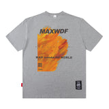 Men T Shirt Sunflower Oil Painting Printed Short-Sleeved T-shirt for Men and Women Couple