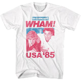 Wham band George Michael Rock Vintage Heavy Cotton Men's Wom