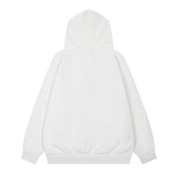 Men Hoodie Portrait Hooded Sweater Men's Loose Wash Pullover Hoodie Autumn