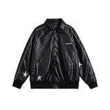 Unisex Jacket Autumn Plaid Letters Embroidered Jacket Women's Clothing