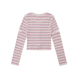 Women Long Sleeve T-Shirt Long Sleeve T-shirt Girls' Spring and Autumn Design Short Top
