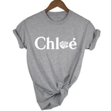 High Quality T-shirt Summer Luxury Brand Alphabet Print