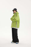 Unisex Jacket Autumn Double Zipper Contrast Color Shell Jacket Women's Clothing