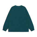 Men Long Sleeve Shirt Mechanical Style Casual Long Sleeve T-shirt Men's and Women's Retro Bottoming Top