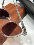 Chrome Hearts Sunglasses Titanium Ultra Light Fashion Retro Art Sunglasses