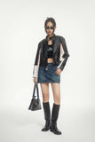 Unisex Jacket Autumn Simplicity High Street Leather Coat
