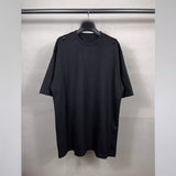 Men T-shirts LOGO washed and worn old T-shirts trendy half sleeves