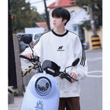 Men Hoodie Sweater Men's Autumn Sports Loose Hooded Coat