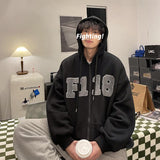Men Hoodie Cardigan Hoodie Men's Spring and Autumn Design Coat Autumn
