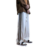 Men Sweatpants Striped Corduroy Pants Men Autumn Fashion Brand Straight Loose