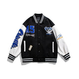 Varsity Jacket Vintage Spring Embroidery Baseball Uniform