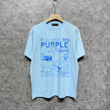 Purple Brand T Shirt Short Sleeve T-shirt Blouse