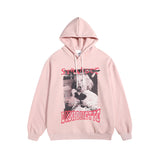Men Long Sleeve Shirt Vintage Couple Hooded Sweater Men and Women All-Matching Hoodie