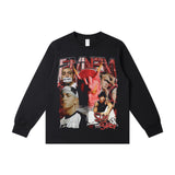 Detroit Eminem Hoodie Vintage Hip Hop EMINEM Printed Loose T-Shirt