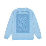 Men Long Sleeve Shirt West Coast Paisley Stitching Casual Couple Long Sleeve T-shirt