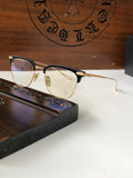 CHH Chrome Hearts Glasses Ultra Light Glasses Frame Retro Square Simple Glasses Frame