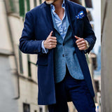 Men Jack Fall Winter Men Trench Coat Coat Top