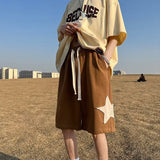 Men Sweatpants Shorts Men's Summer Loose Retro Fashion Brand Trend Leisure Sports