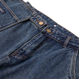 Unisex Jeans Retro Washed Loose Straight Jeans