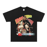 Mike Tyson T Shirt Vintage Loose Short Sleeve