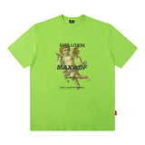 Men T Shirt Short Sleeve T-shirt Men and Women Loose
