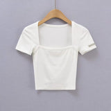 Women T-Shirt Female Short Short Sleeve T-shirt