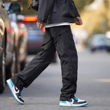 Men Sweatpants Functional Outdoor Men Spring Baggy Straight Trousers